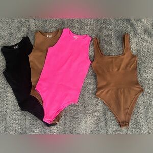 OQQ Ribbed Body Suit